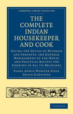 Complete Indian Housekeeper and Cook book