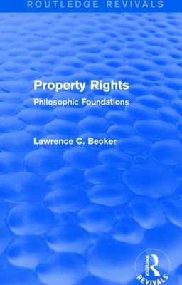 Property Rights by Lawrence C. Becker