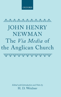 The Via Media of the Anglican Church book