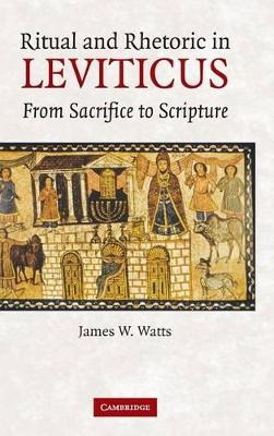 Ritual and Rhetoric in Leviticus book