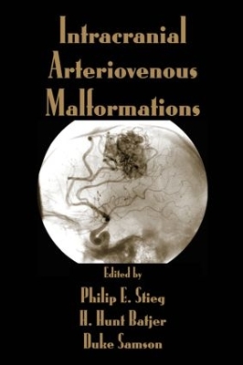 Intracranial Arteriovenous Malformations book