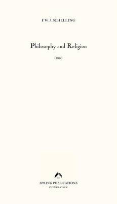 Philosophy and Religion book