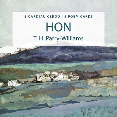 Pecyn Cardiau Cerdd Hon/Hon Poem Cards Pack book