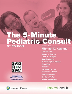 5 Minute Pediatric Consult by Michael Cabana