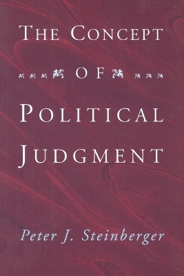 Concept of Political Judgment book