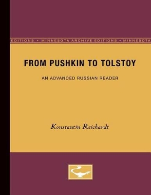 From Pushkin to Tolstoy book