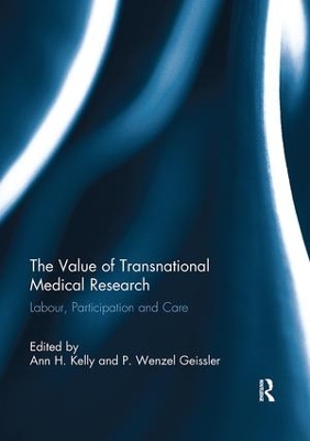Value of Transnational Medical Research book