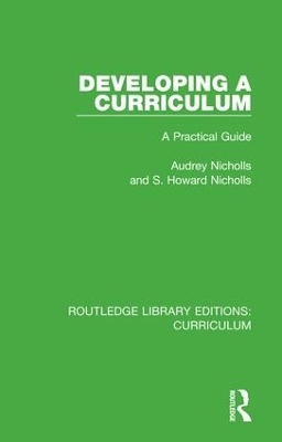 Developing a Curriculum: A Practical Guide book