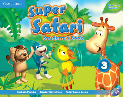 Super Safari American English Level 3 Student's Book, Workbook, and Letters and Numbers book