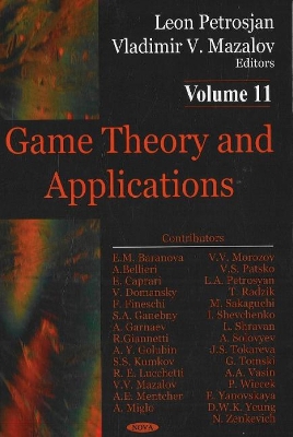 Game Theory & Applications, Volume 11 book