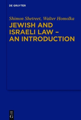 Jewish and Israeli Law - An Introduction book