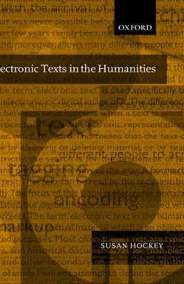 Electronic Texts in the Humanities book