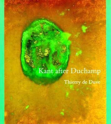 Kant after Duchamp book
