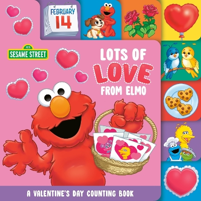 Lots of Love from Elmo (Sesame Street): A Valentine's Day Counting Book book