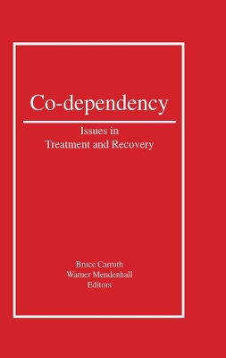 Co-Dependency: Issues in Treatment and Recovery book