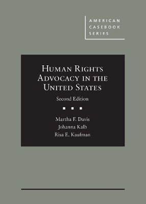 Human Rights Advocacy in the United States book