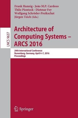 Architecture of Computing Systems -- ARCS 2016 book