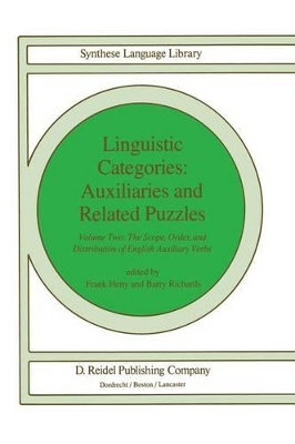 Linguistic Categories: Auxiliaries and Related Puzzles book