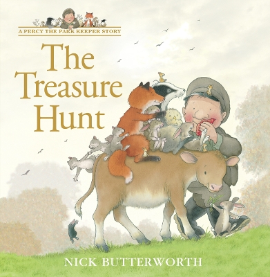 The The Treasure Hunt (A Percy the Park Keeper Story) by Nick Butterworth