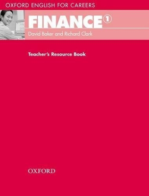 Oxford English for Careers: Finance 1 Teachers Resource Book book