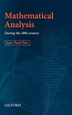 Mathematical Analysis during the 20th Century book