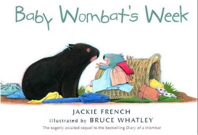 Baby Wombat's Week book