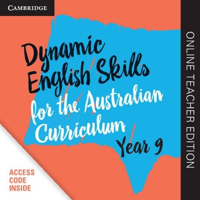 Dynamic English Skills for the Australian Curriculum Year 9 Online Teacher Edition: A multi-level approach book