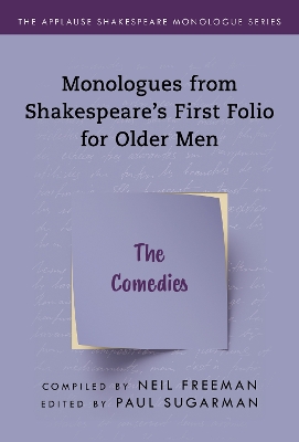 Comedies,The: Monologues from Shakespeare’s First Folio for Older Men book