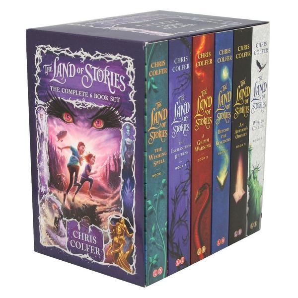 Land of Stories 6 Book Boxed Set by Chris Colfer