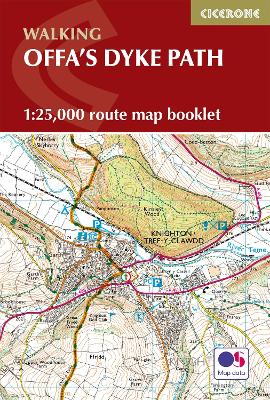 Offa's Dyke Map Booklet by Mike Dunn