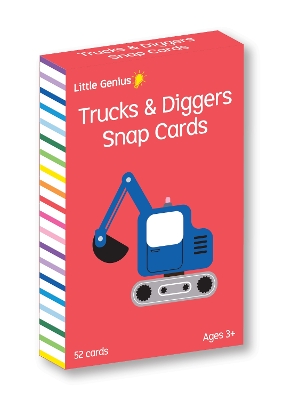 Snap Cards Trucks & Diggers book