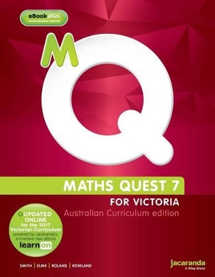 Maths Quest 7 for Victoria Australian Curriculum Edition & LearnON book