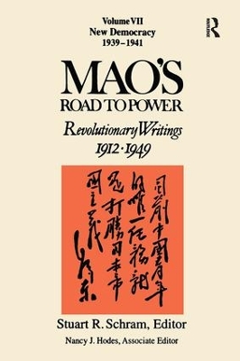 Mao's Road to Power by Stuart Schram