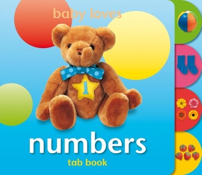 Teach Your Toddler Tab Books: Numbers book