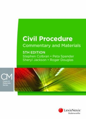 Civil Procedure: Commentary and Materials book