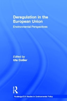 Deregulation in the European Union book