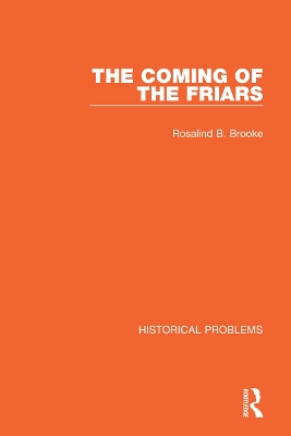 The Coming of the Friars book