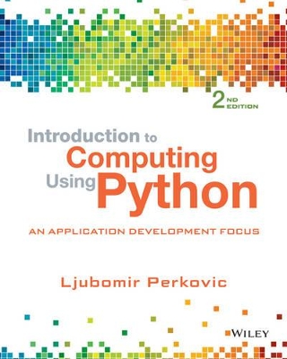 Introduction to Computing Using Python book