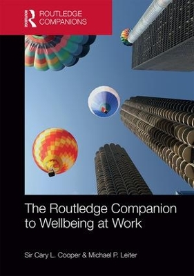 Routledge Companion to Wellbeing at Work by Cary Cooper