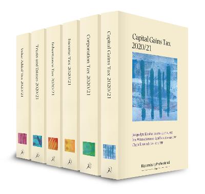 Bloomsbury Professional Tax Annuals 2020/21: Full Set book