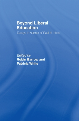 Beyond Liberal Education book