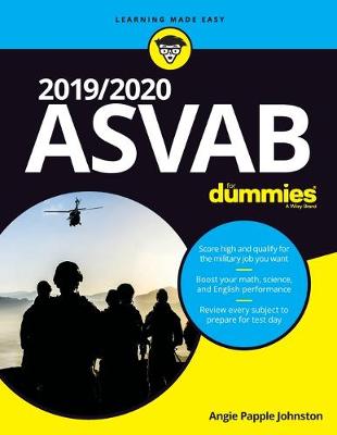2019 / 2020 ASVAB For Dummies book
