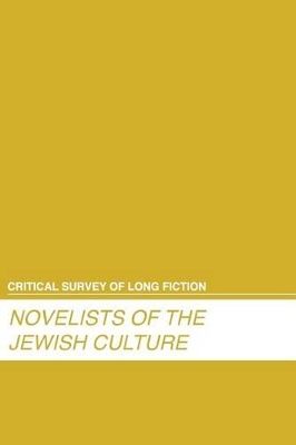 Novelists of the Jewish Culture book