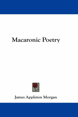 Macaronic Poetry book
