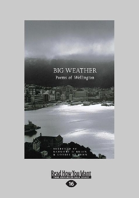 Big Weather: Poems of Wellington by Gregory O'Brien