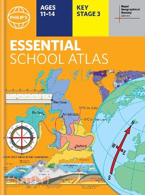 Philip's RGS Essential School Atlas: Hardback edition by Philip's Maps