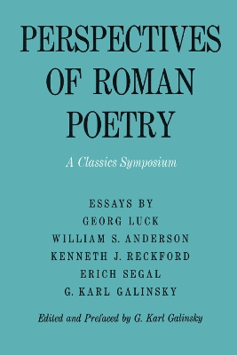 Perspectives of Roman Poetry book