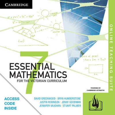 Essential Mathematics for the Victorian Curriculum Year 7 Online Teaching Suite (Card) by David Greenwood