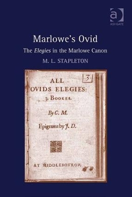 Marlowe's Ovid book