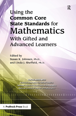 Using the Common Core State Standards for Mathematics with Gifted and Advanced Learners book